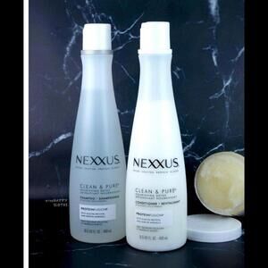 Nexxus "Clean and Pure" Shampoo and Conditioner 400ML Each